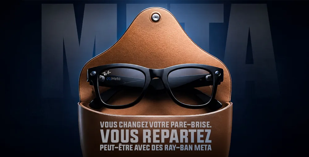 Vous changez votre pare-brise. Vous repartez peut-être avec des Ray-Ban Meta.